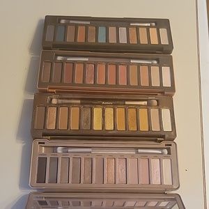 Urban decay naked palettes (bundle)